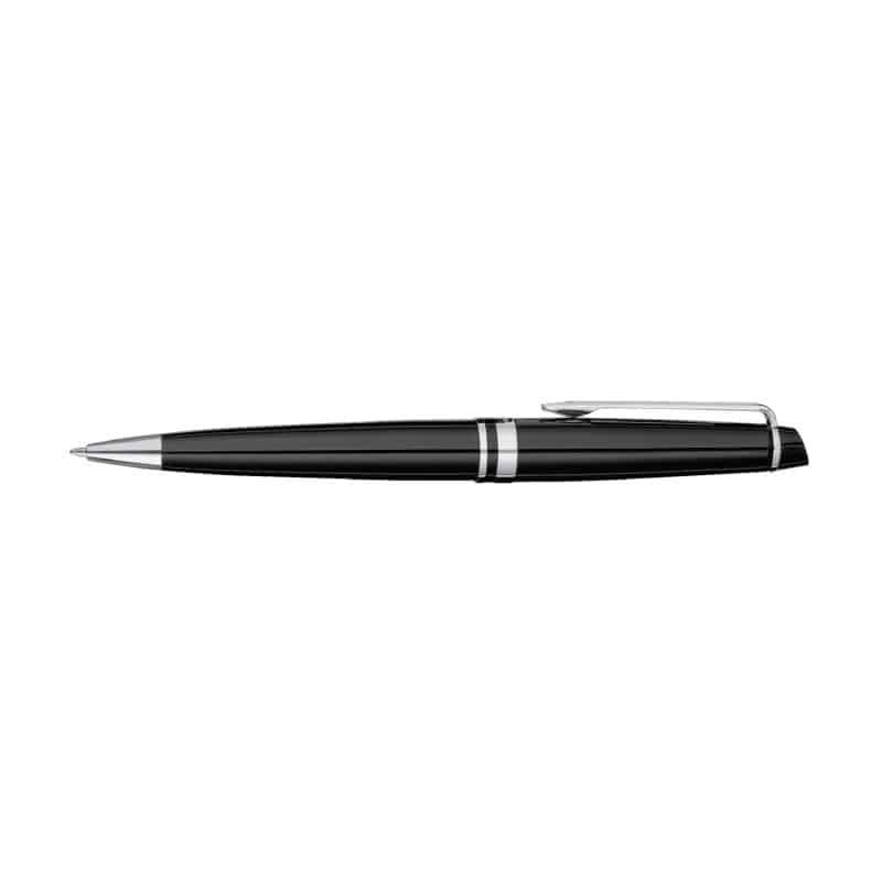 Custom Waterman Expert Ballpoint - Black - Silver Trim - 1