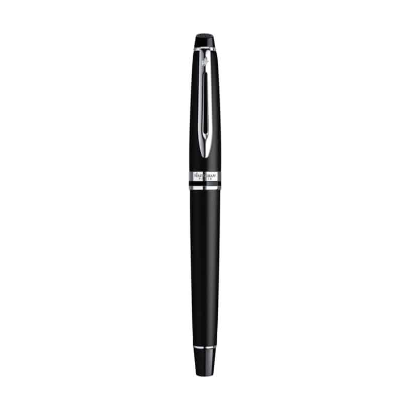 Custom Waterman Expert Rollerball - Black - Silver Trim - 3