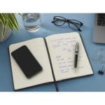 Custom Waterman Expert Rollerball - Black - Silver Trim - 6