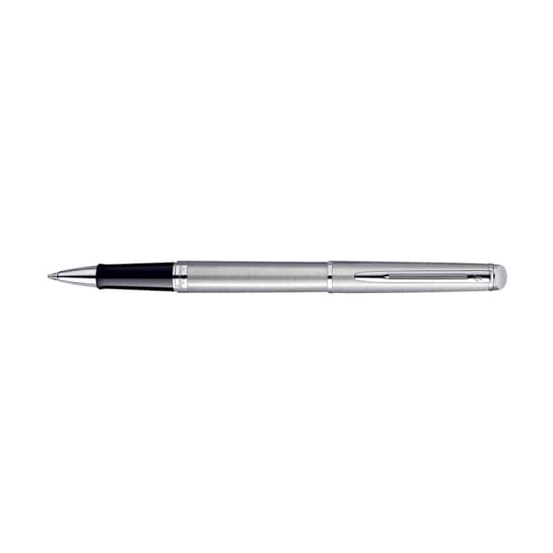 Custom Waterman Hemisphere Rollerball - Stainless Steel - Silver Trim - 4