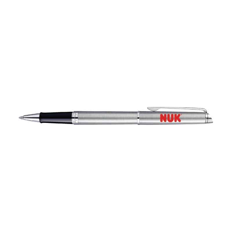 Custom Waterman Hemisphere Rollerball - Stainless Steel - Silver Trim
