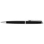Custom Waterman® Hemisphere Ballpoint Pen (Black Lacquer CT) - 1