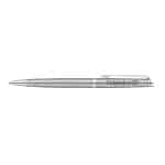 Custom Waterman® Hemisphere Ballpoint Pen (Stainless Steel CT)