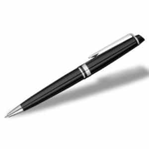 Custom Waterman® Expert Stainless Steel Ballpoint Pen w/Chrome Trim