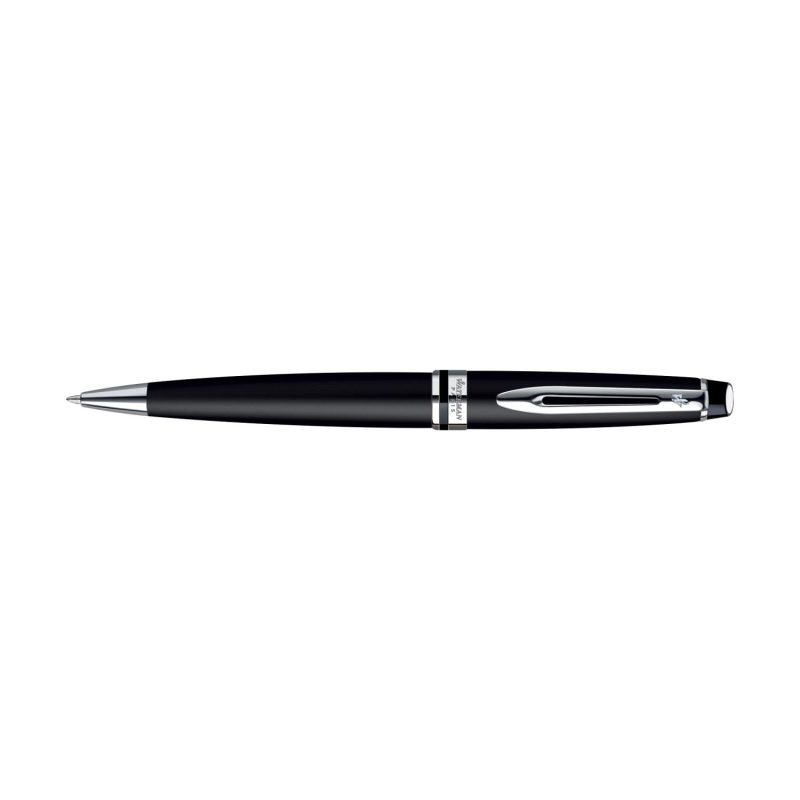 Custom Waterman Expert Ballpoint - Matte - Black Matte - Silver Trim - 2