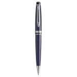 Custom Waterman Expert Ballpoint - Blue - Chrome Trim