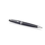 Custom Waterman Expert Ballpoint - Blue - Chrome Trim - 3