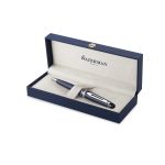 Custom Waterman Expert Ballpoint - Blue - Chrome Trim - 4